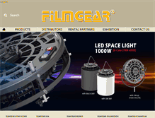 Tablet Screenshot of filmgear.net